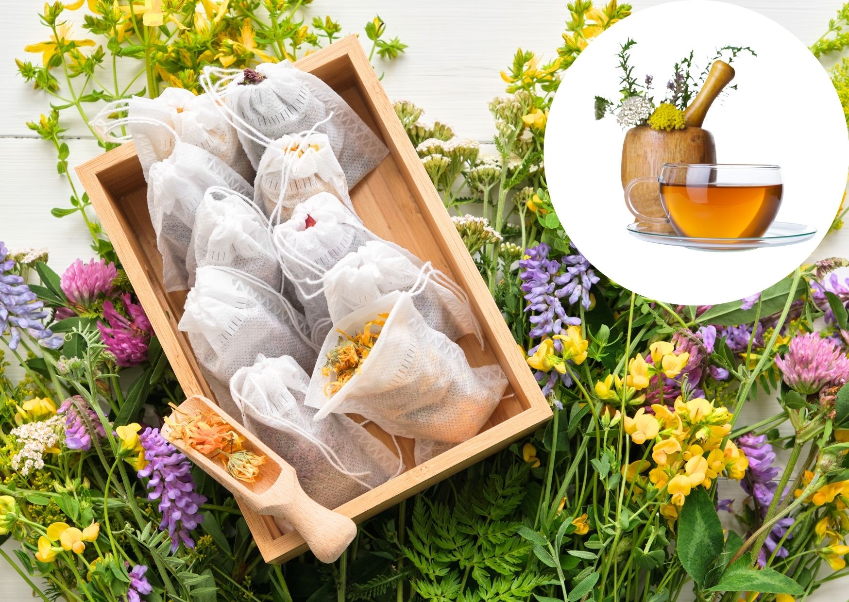 Jarná očista podporená bylinkami